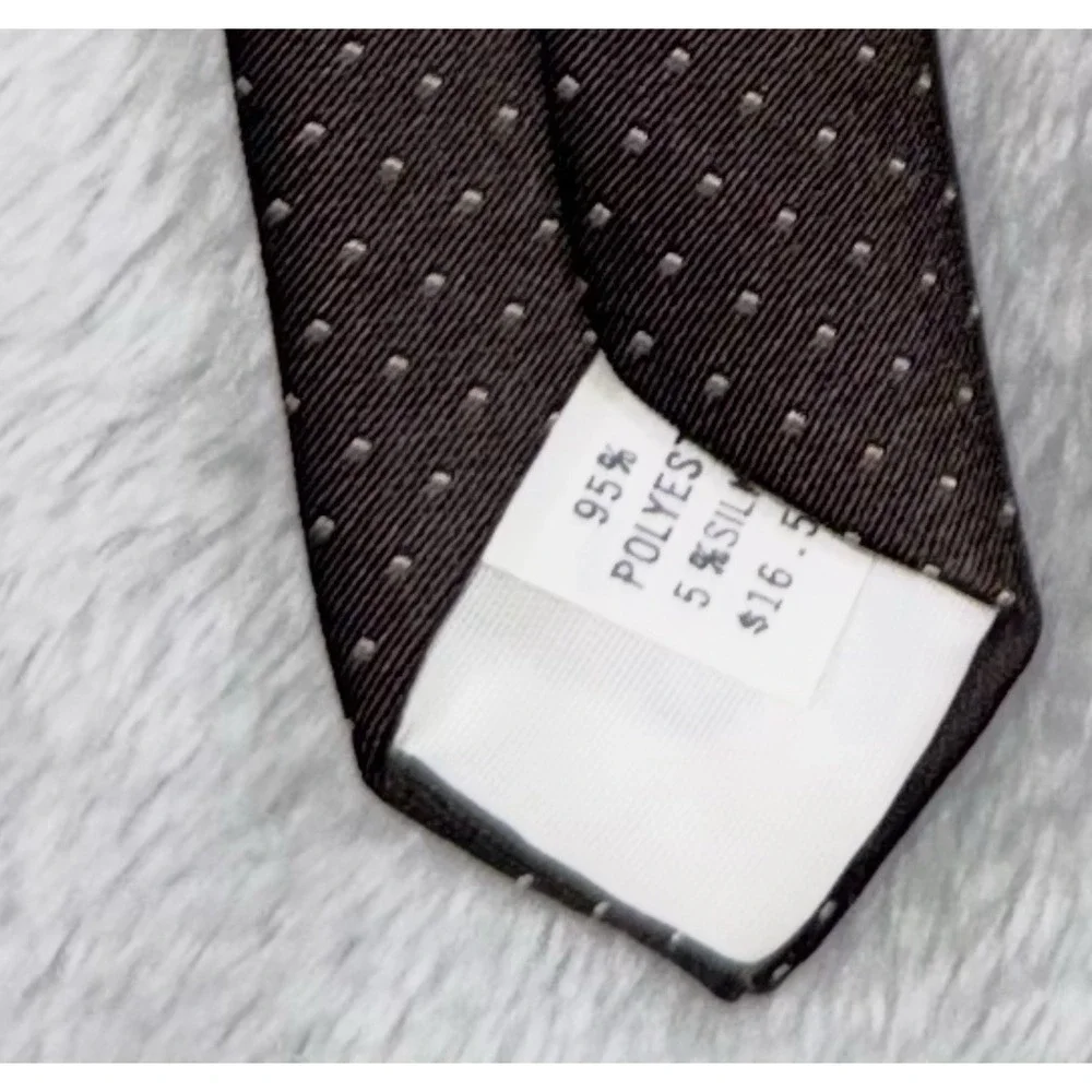 Vintage Oscar,‎ Oscar De La Renta Brown Men's Tie Classic Preppy